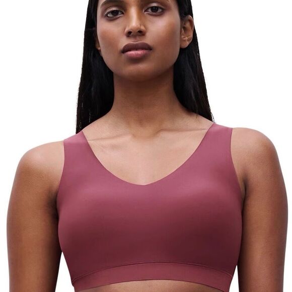Chantelle SoftStretch Padded V-Neck Bra - Sienna M/L NWT - Picture 1 of 5